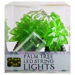 Decorative Palm Tree String Lights (pack of 3)