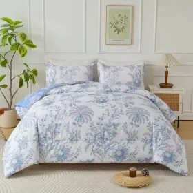 3pieces Comforter Set Queen Comforter X1 Pillowcasex2 Extremely Diverse Styles (Option: DiErZhiGe)