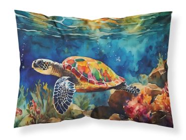 Loggerhead Sea Turtle Standard Pillowcase Lightweight Super Soft Easy Care Decorative Artwork Pillowcase, Standard (Default: Default)